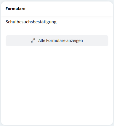 Screenshot des Formulare-Widgets
