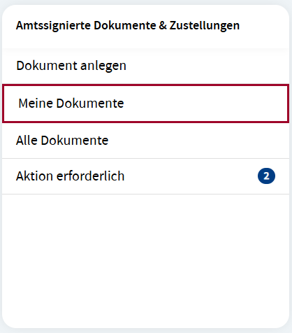 Meine Dokumente