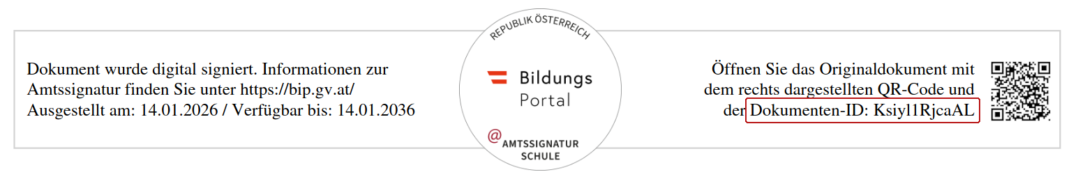 Platzierung der Dokumenten-ID