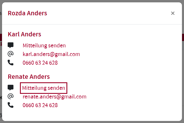 Mitteilungen