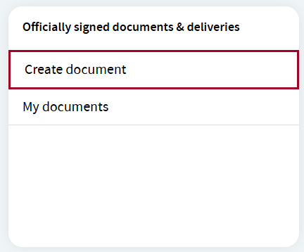 Create Document