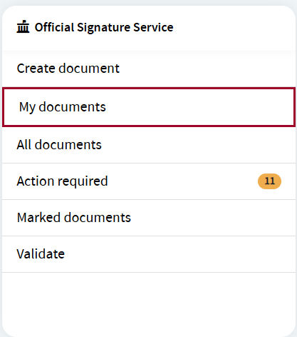 My documents
