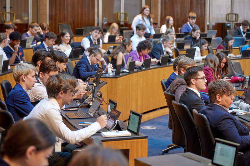 Fotovom Schüler/innenparlament 2026